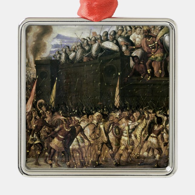 Ornamento De Metal Montezuma (Frente)