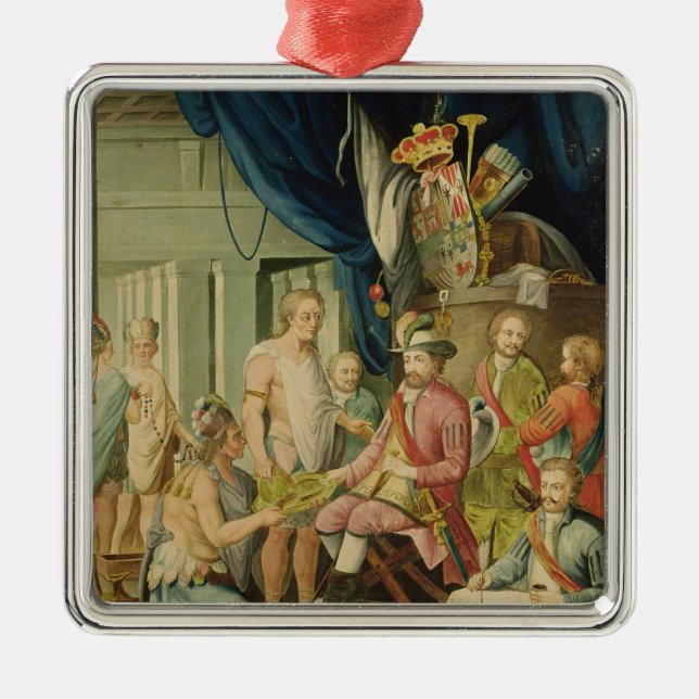 Ornamento De Metal Montezuma (Frente)