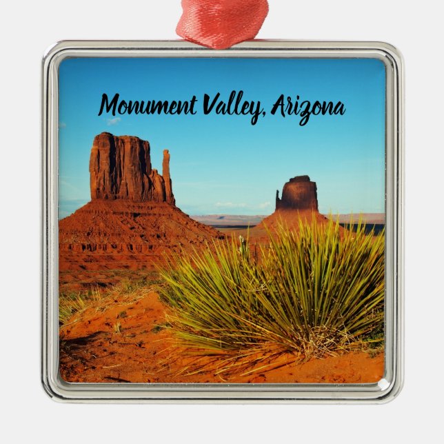 Ornamento De Metal Monument Valley, Arizona (Frente)