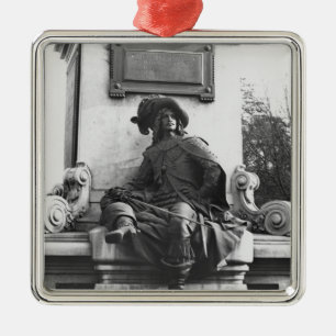 Ornamento De Metal Monumento a Alexandre Dumas Pere, d'Artagnan