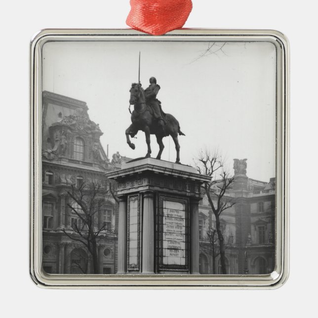 Ornamento De Metal Monumento dedicado ao general Lafayette (Frente)