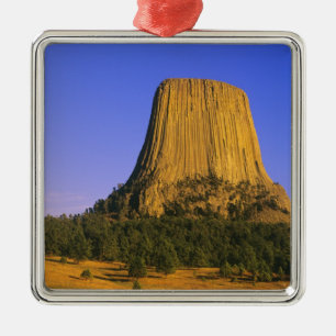 Ornamento De Metal Monumento Nacional Devils Tower em Wyoming