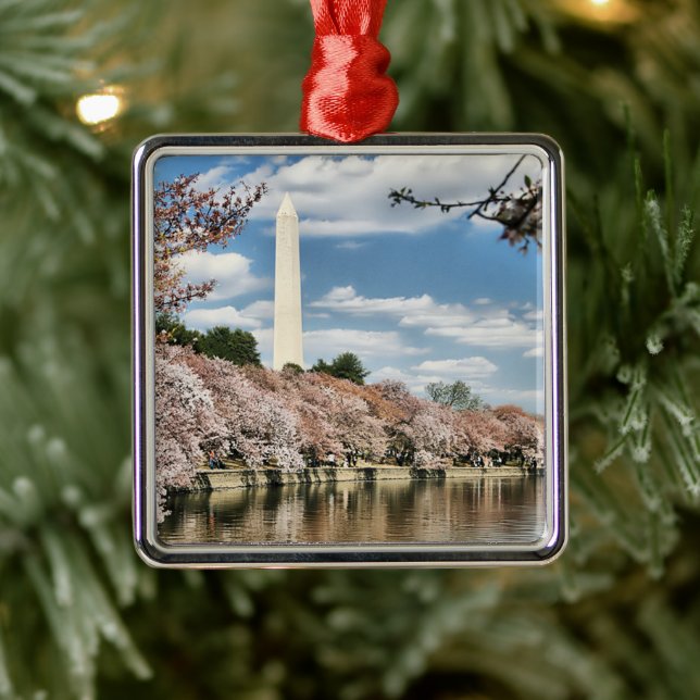 Ornamento De Metal Monumentos | Memorial Washington (Árvore)