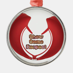 Ornamento De Metal Mostrar alguma respeito à Impressão de arte