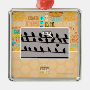 Ornamento De Metal Mostre fora!