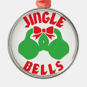 Ornamento De Metal Motivação de Natal Jingle "Sinos de Kettle"