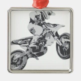 Ornamento De Metal Motocross