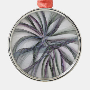 Ornamento De Metal Movimentos de Filigrana Moderno Abstrato Fractal P