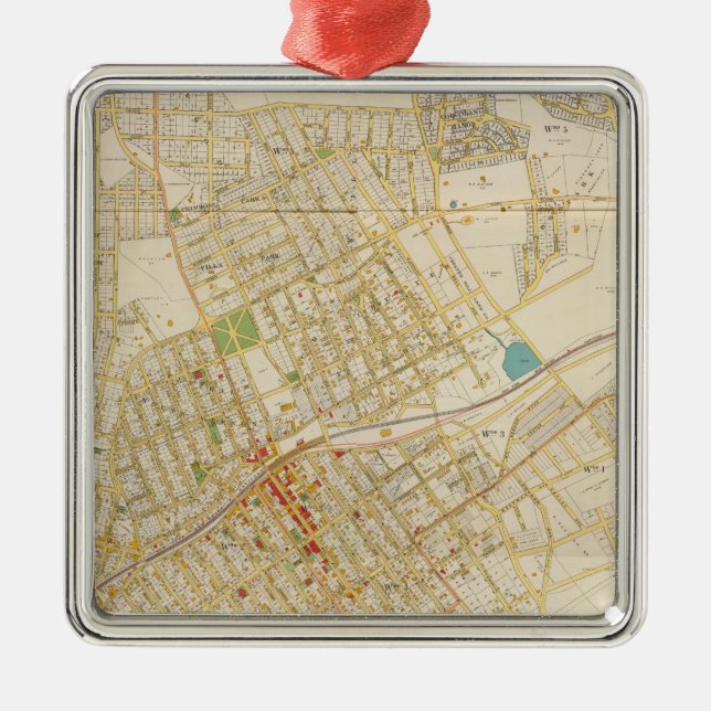 Ornamento De Metal Mt Vernon Composto (Frente)