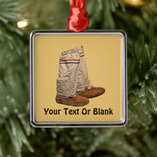 Ornamento De Metal Mukluks