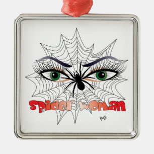Ornamento De Metal Mulher de aranha alfaia