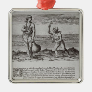 Ornamento De Metal Mulher e rapariga indianas