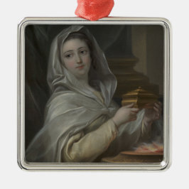 Ornamento De Metal Mulher retratada como Virgem Vestal (Roma Antiga)