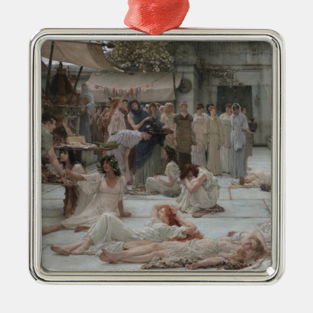 Ornamento De Metal Mulheres de Amphissa (Grécia Antiga) (Frente)