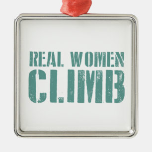 Ornamento De Metal Mulheres Reais Subem