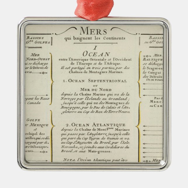 Ornamento De Metal Mundo 4 (Frente)