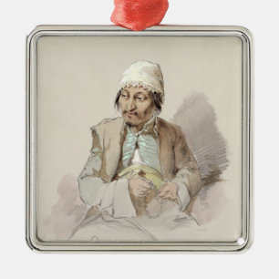 Ornamento De Metal Musa - de Kashgar, c.1855