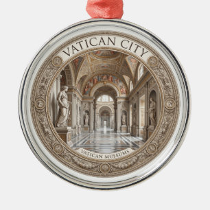 Ornamento De Metal Museus Vaticanos