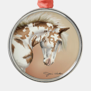 Ornamento De Metal Mustang Wild Xend