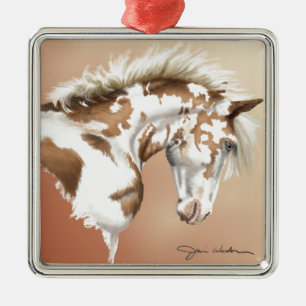 Ornamento De Metal Mustang Wild Xtend