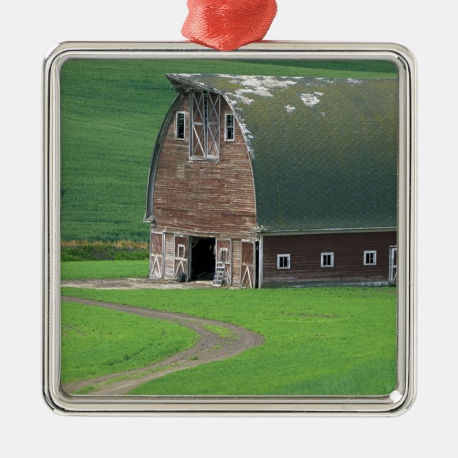 Ornamento De Metal N.A., EUA, Washington, Whitman County. Velho (Frente)