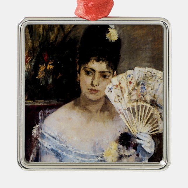 Ornamento De Metal Na Bola (Frente)