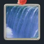 Ornamento De Metal Na Borda de Poderosas Cataratas Niágara, Nova York<br><div class="desc">COPYRIGHT Bill Bachmann / DanitaDelimont.com| US33 BBA0018.jpg| No limite das cataratas poderosas de Niágara,  Nova Iorque e Canadá</div>