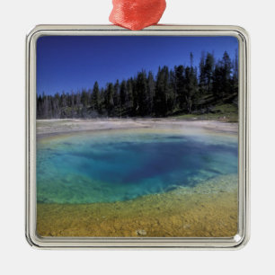 Ornamento De Metal NA, EUA, Wyoming, Parque Nacional de Yellowstone.