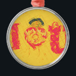 Ornamento De Metal Nakupenda - Eu Amo Um Texto De Palavra Swahili Sig<br><div class="desc">Nakupenda - I Love U Swahili Word Text Significa Coleção É hora de celebrar o amor de uma forma ousada, artística e sincera com esta design única "Nakupenda - I Love U". Apresentando a poderosa frase suaíli "Nakupenda" (significando "Eu te amo") e uma interpretação artística impressionante de "Eu ❤️ U",...</div>