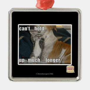 Ornamento De Metal Não aguenta muito mais