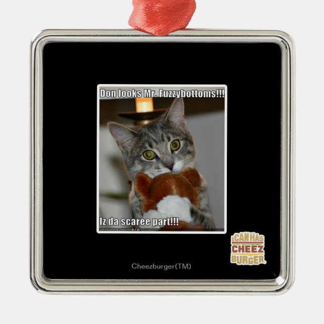 Ornamento De Metal Não parece (Frente)