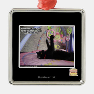 Ornamento De Metal Não se ocupe de me