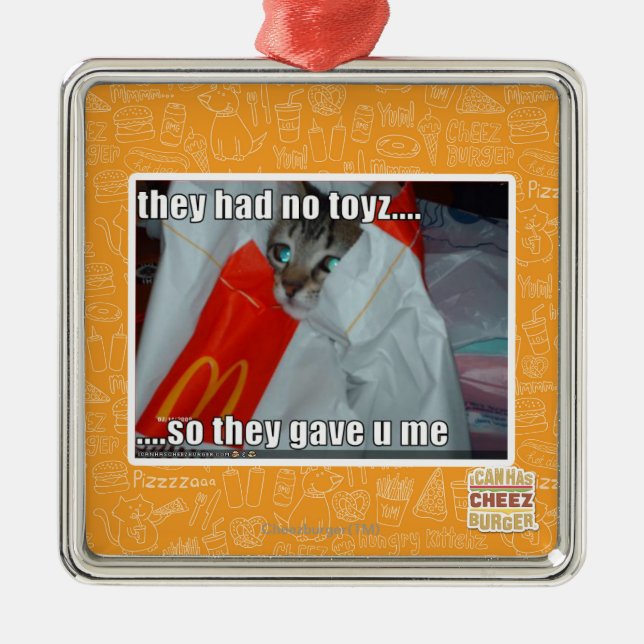 Ornamento De Metal não tiveram nenhum toyz (Frente)