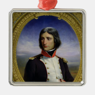 Ornamento De Metal Napoleon Bonaparte como o Tenente Coronel