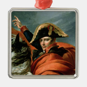 Ornamento De Metal Napoleon que cruza os cumes