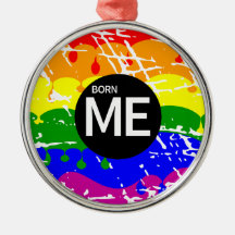 Nascer de pintura com indicador de orgulho LGBT