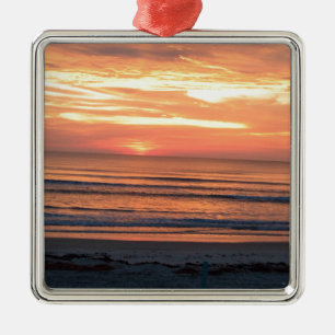 Ornamento De Metal Nascer do sol em Daytona Beach, FL