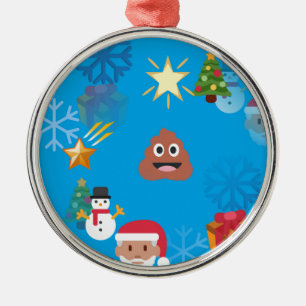 Ornamento De Metal Natal