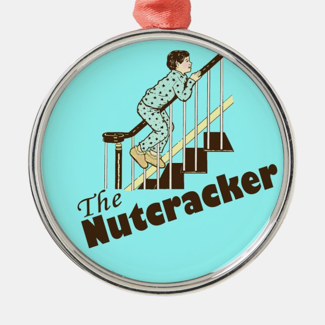 Ornamento De Metal Natal engraçado (Frente)