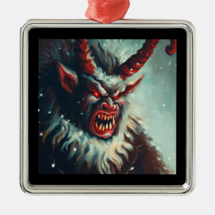 Ornamento De Metal Natal Krampus 3