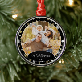 Ornamento De Metal Natal Personalizado da Família Personalizado 2023