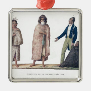 Ornamento De Metal Nativos de Nova Zelândia