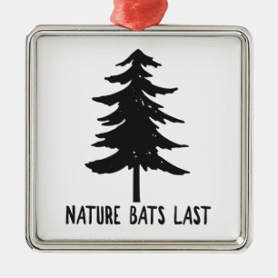 Ornamento De Metal Nature Bats Last