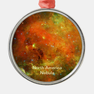 Ornamento De Metal Nebulosa da América do Norte