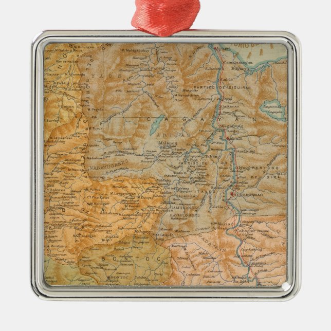 Ornamento De Metal Nenhuns 7 Luzon (Frente)