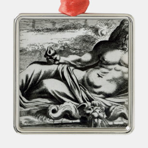 Ornamento De Metal Netuno, c.1653