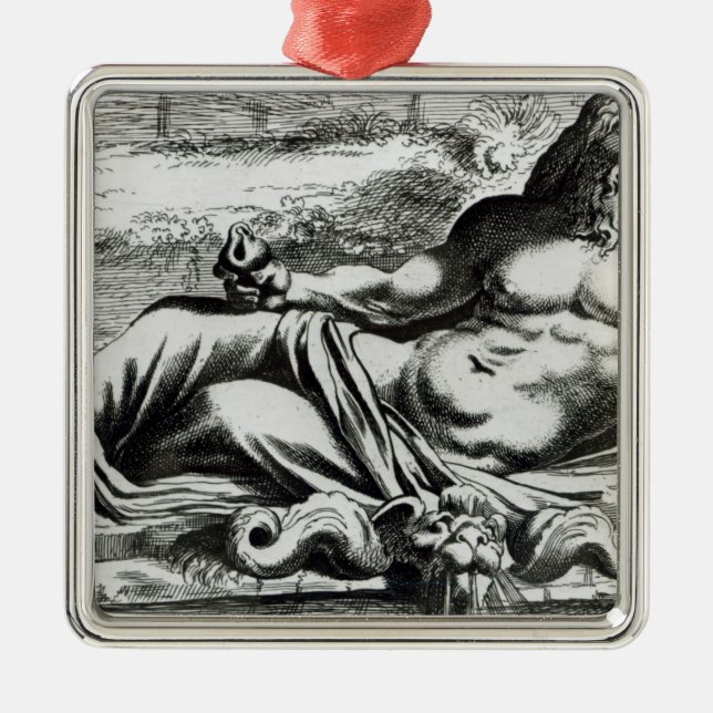 Ornamento De Metal Netuno, c.1653 (Frente)