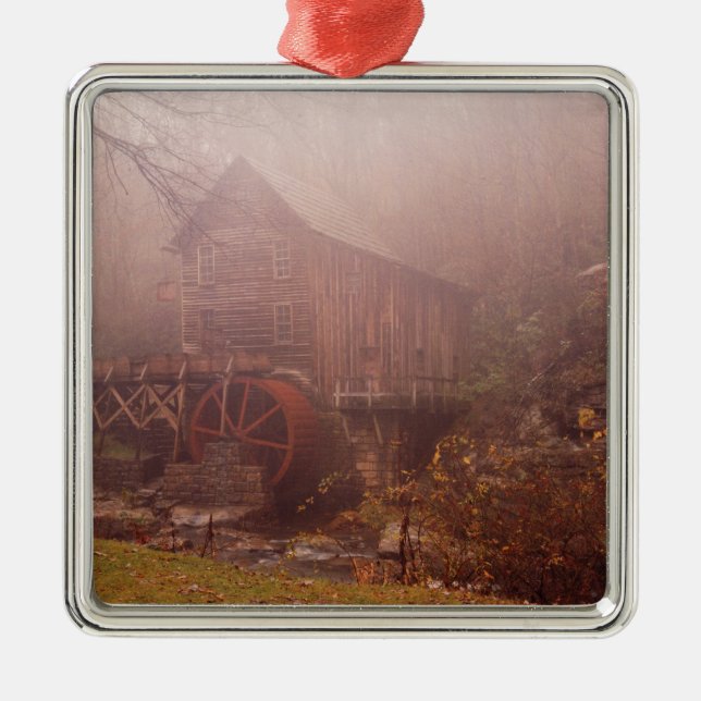 Ornamento De Metal Nevoeiro matinal (Frente)