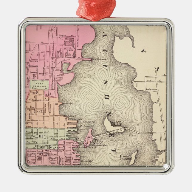 Ornamento De Metal New Bedford 2 (Frente)