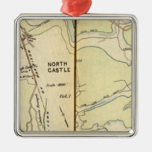 Ornamento De Metal New Castle, Nova Iorque 3